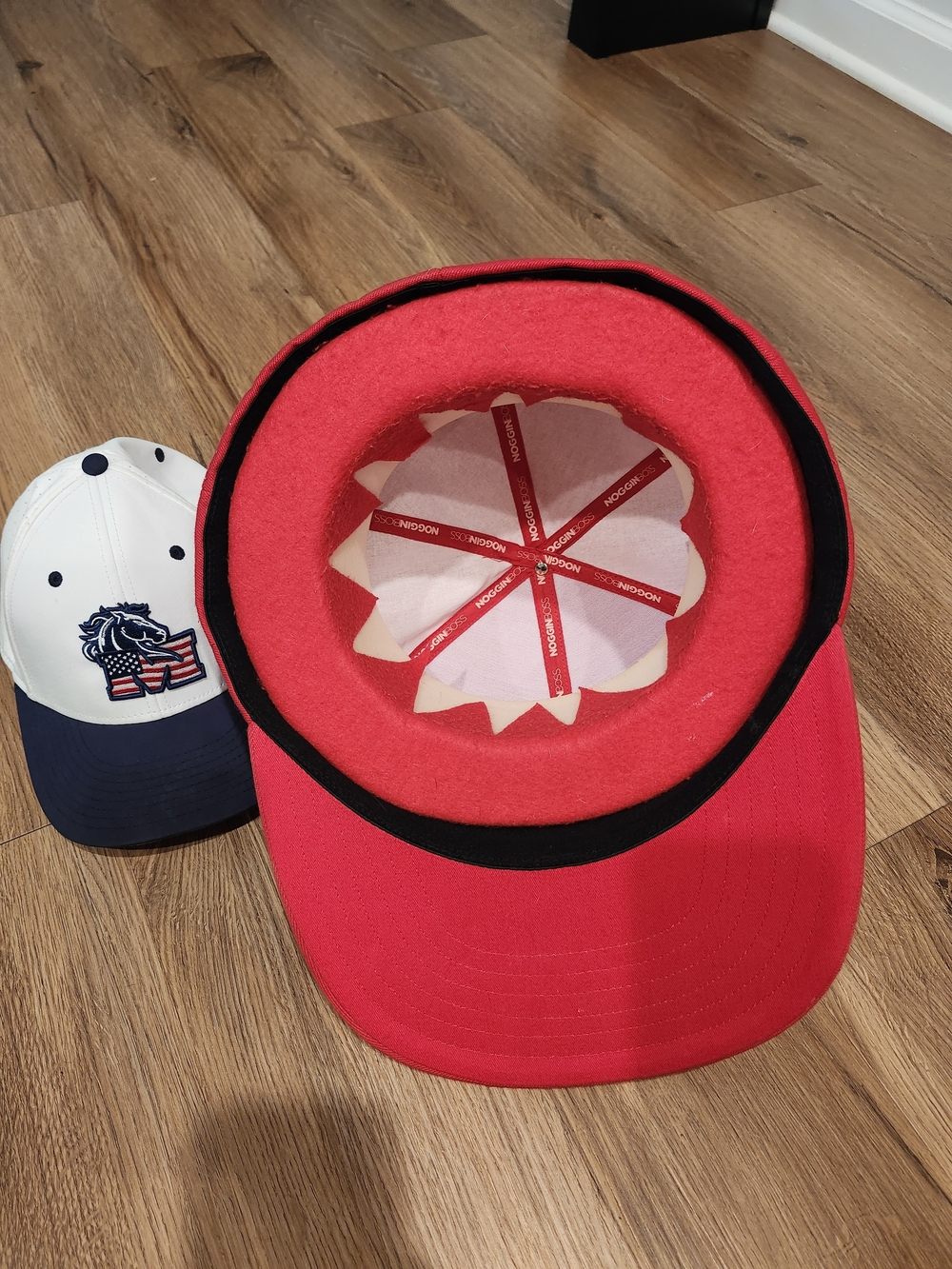 Red Kansas City Chiefs Noggin Boss Hat - Picture 3 of 4